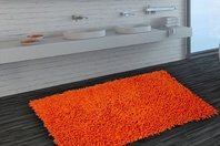 Koupelnová předložka Corall oranžová