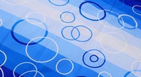 OPTIMUM povlečení 70x90+140x200 modré kruhy